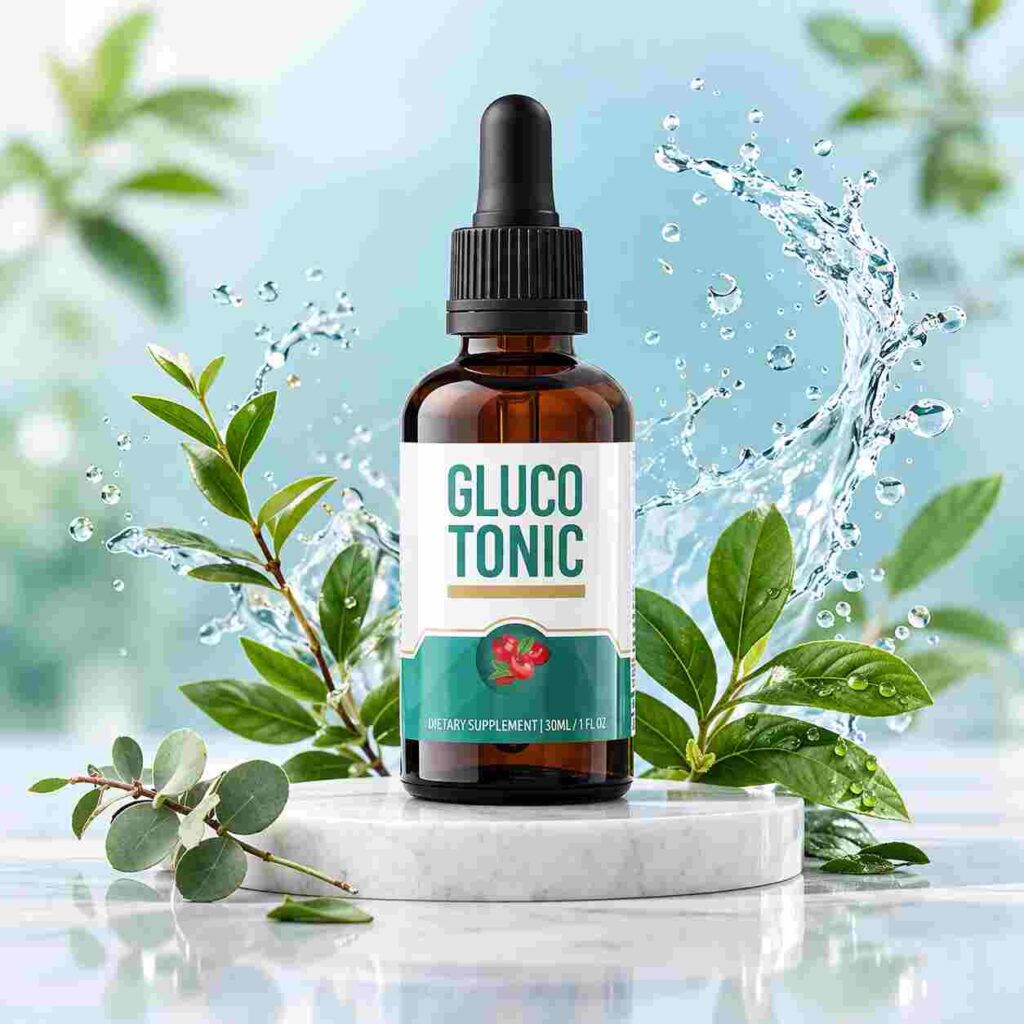 GlucoTonic Review Singal Bottle Image
