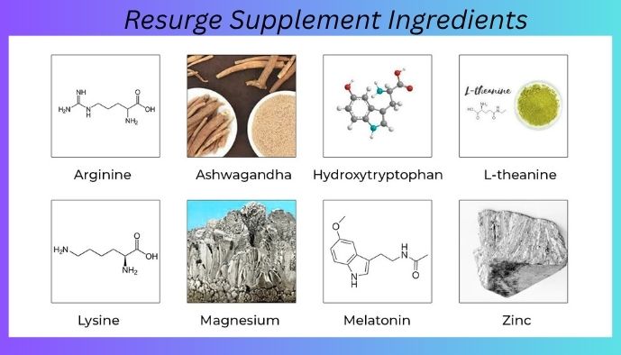 Resurge Supplement Ingredients Image